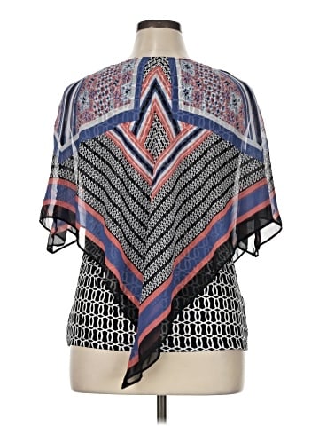AB Studio Short Sleeve Blouse (view 2)