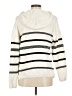 Rachel Zoe TJX 100% Polyester Stripes Ivory Pullover Sweater Size M - photo 2