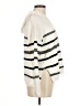 Rachel Zoe TJX 100% Polyester Stripes Ivory Pullover Sweater Size M - photo 4
