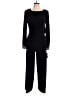 MSK 100% Polyester Black Jumpsuit Size L - photo 1