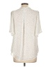 Sienna Sky 100% Polyester Ivory Short Sleeve Blouse Size L - photo 2