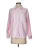 Sioni 100% Polyester Stripes Pink Long Sleeve Blouse Size S - photo 1