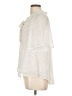 Sienna Sky 100% Polyester Ivory Short Sleeve Blouse Size L - photo 5