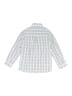 Foque 100% Cotton Checkered-gingham White Long Sleeve Button-Down Shirt Size 6 - photo 2