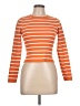 Happily Grey 100% Polyester Orange Long Sleeve Top Size L - photo 1