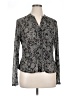 DR2 Gray Long Sleeve Blouse Size XL - photo 1