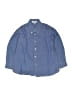 Magil 100% Cotton Solid Blue Long Sleeve Button-Down Shirt Size 5 - photo 1
