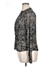 DR2 Gray Long Sleeve Blouse Size XL - photo 5