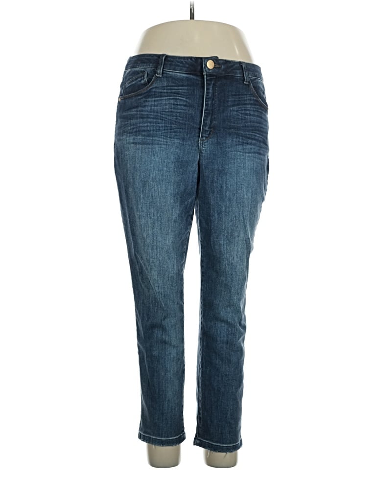 Pre-owned Wit & Wisdom Jeans In Blue
