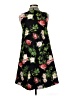 Gracia Floral Black Cocktail Dress Size M - photo 2