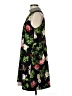 Gracia Floral Black Cocktail Dress Size M - photo 5