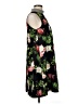 Gracia Floral Black Cocktail Dress Size M - photo 4