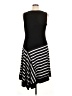 MSK Stripes Black Casual Dress Size XL - photo 2