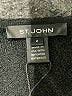 St. John Solid Black Cocktail Dress Size 2 - photo 7