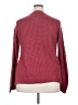 Meri Skye Burgundy Cardigan Size 2X - photo 2