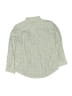 Arc en Ciel 100% Cotton Checkered-gingham Green Long Sleeve Button-Down Shirt Size 5 - photo 2