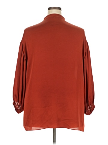 Lafayette 148 New York 3/4 Sleeve Blouse (view 2)