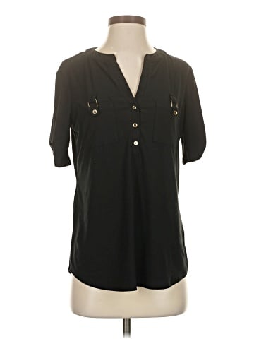 Perseption Concept Short Sleeve Blouse (view 1)