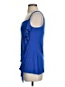 Spense Blue Sleeveless Blouse Size S - photo 5