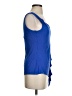 Spense Blue Sleeveless Blouse Size S - photo 4