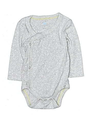 Cloud Island Long Sleeve Onesie (view 1)