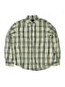 Burberry 100% Cotton Plaid Yellow Long Sleeve Button-Down Shirt Size 12 - photo 1
