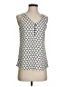 Express 100% Polyester Silver Sleeveless Blouse Size XS - photo 1