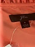 J.Crew 100% Polyester Orange 3/4 Sleeve Blouse Size 4 - photo 7