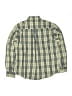 Burberry 100% Cotton Plaid Yellow Long Sleeve Button-Down Shirt Size 12 - photo 2