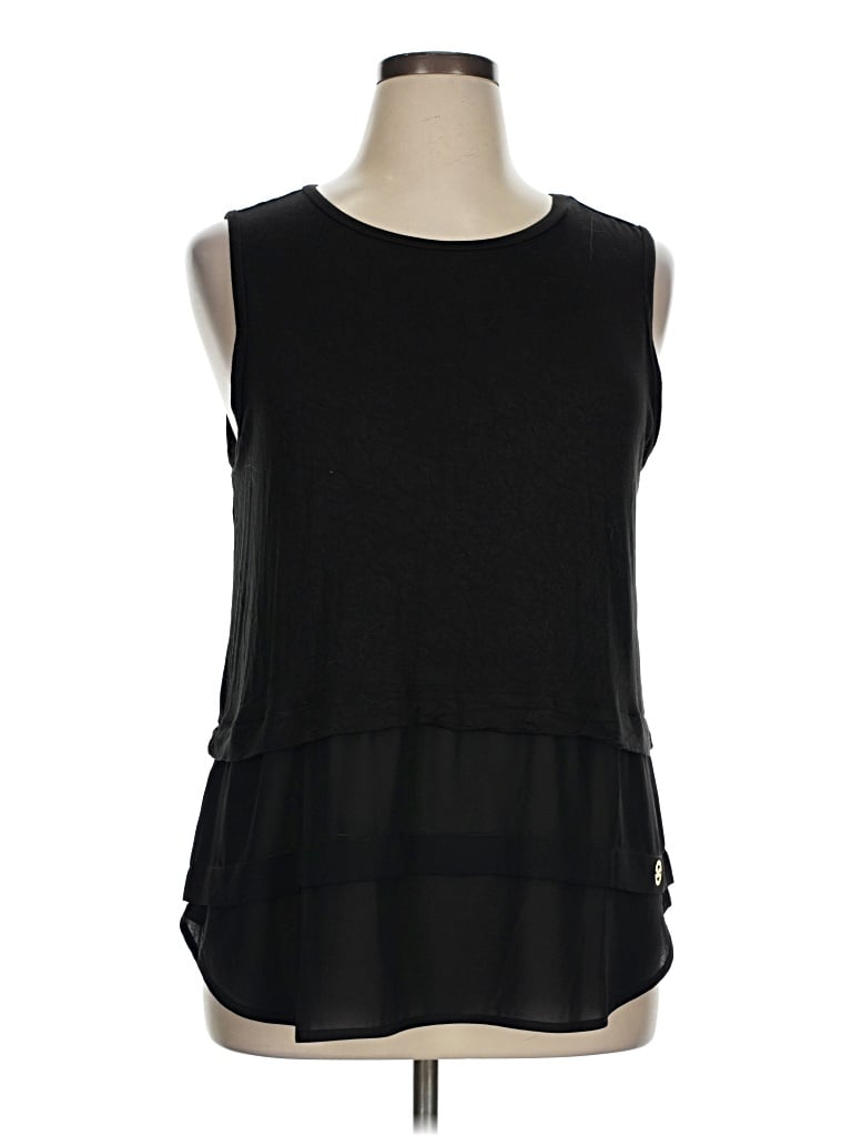 Pre-owned Michael Michael Kors Sleeveless T-shirt In Black