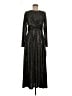 MSK Metallic Black Casual Dress Size M - photo 1