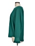 Ann Taylor 100% Polyester Green Long Sleeve Blouse Size L - photo 5