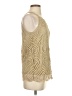 Adiva 100% Polyester Gold Tank Top Size S - photo 4