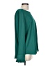 Ann Taylor 100% Polyester Green Long Sleeve Blouse Size L - photo 4