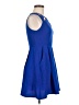 Speechless 100% Polyester Solid Blue Cocktail Dress Size M - photo 4
