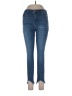 FRAME Denim Solid Blue Jeans Size 31 waist - photo 1