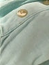 Crewcuts 100% Cotton Solid Teal Short Sleeve Polo Size 6 - 7 - photo 3