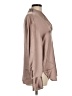 Vince. 100% Silk Tan Long Sleeve Silk Top Size M - photo 4