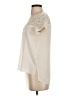 Express 100% Polyester Ivory Short Sleeve T-Shirt Size XS - photo 5
