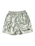 Pleasures Print Silver Athletic Shorts Size M - photo 1