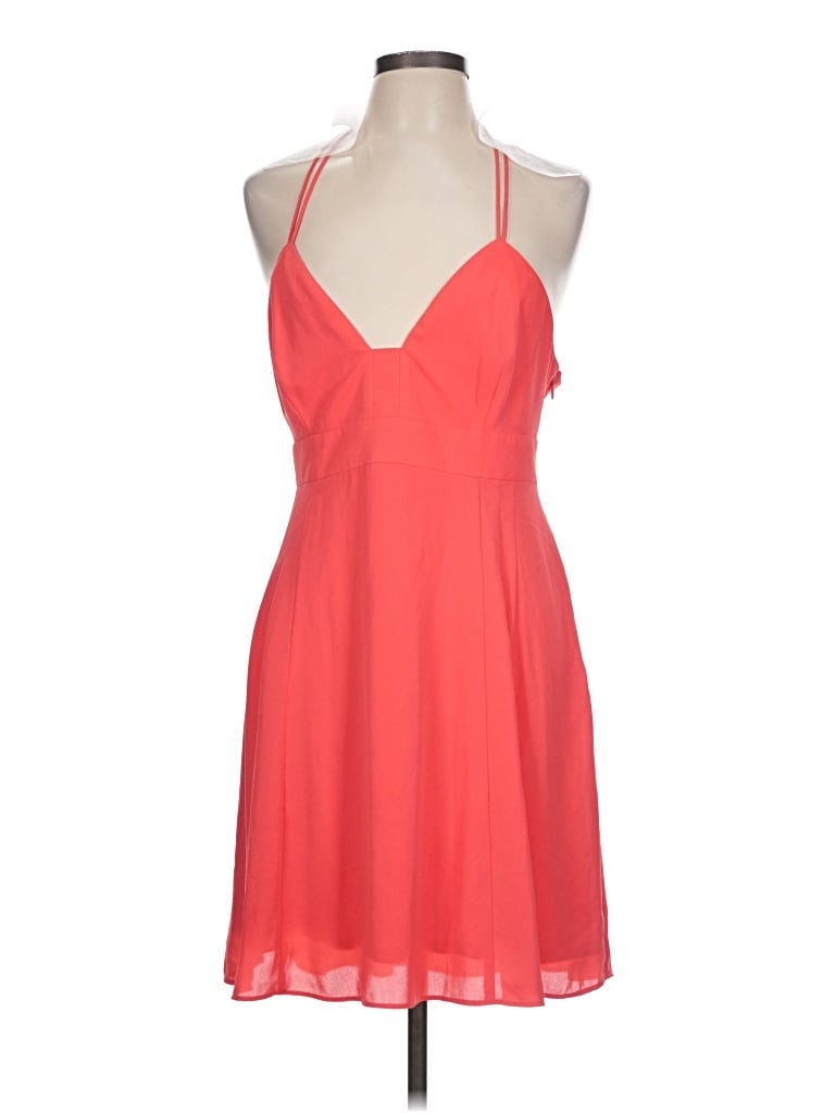 Pre-owned Express Cocktail Dress In Orange