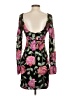 Siena Floral Black Cocktail Dress Size 2 - photo 2