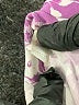 Lularoe Floral Purple Active Pants Size 1X (Tall & Curvy) - photo 4