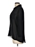 Sami & JO 100% Polyester Black 3/4 Sleeve Blouse Size L - photo 5