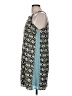 THML 100% Rayon Graphic Teal Casual Dress Size M - photo 5
