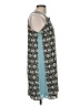 THML 100% Rayon Graphic Teal Casual Dress Size M - photo 4