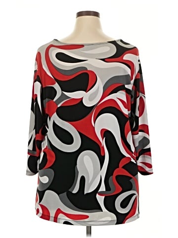 MKM Designs 3/4 Sleeve Blouse (view 2)