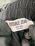 Double Zero 100% Cotton Solid Black Shorts Size S - photo 3