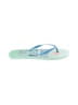 Unbranded Blue Teal Flip Flops Size 7 - 8 - photo 1