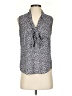 Ann Taylor Gray Sleeveless Blouse Size XS - photo 1